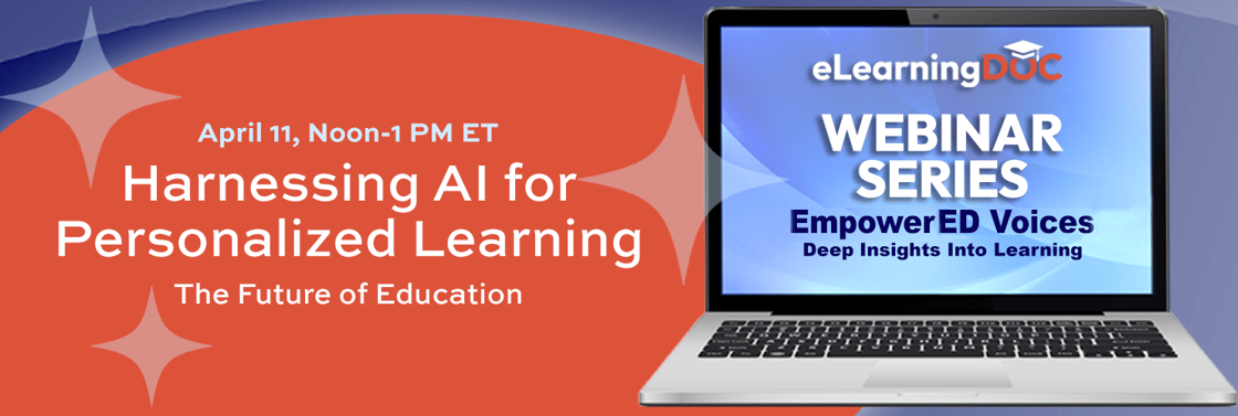 eLearningDOC Webinar Series EmpowerED voices: deep insights into learning. Harnessing AI for Personalized Learning