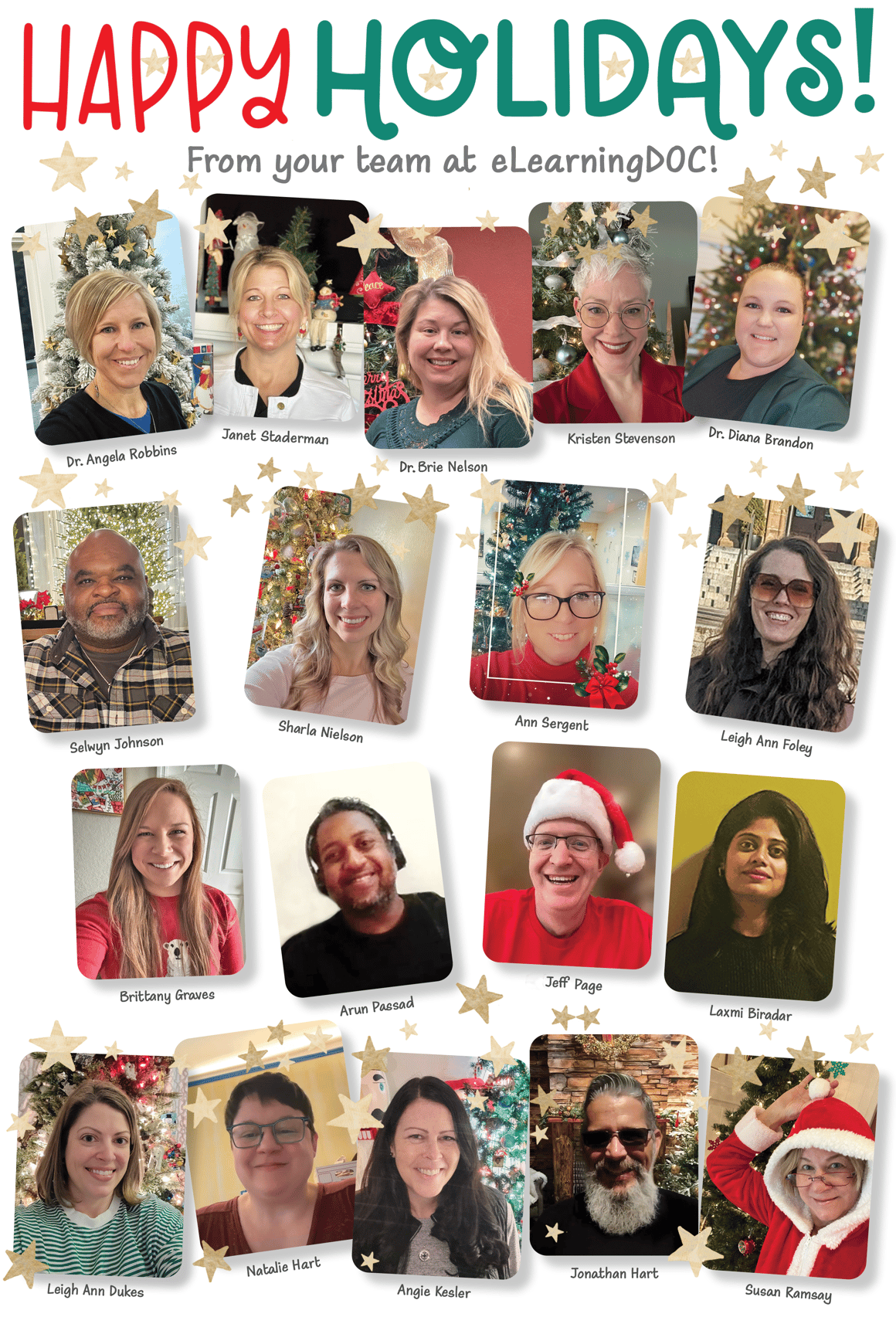 eLD Staff Holiday Snapshots